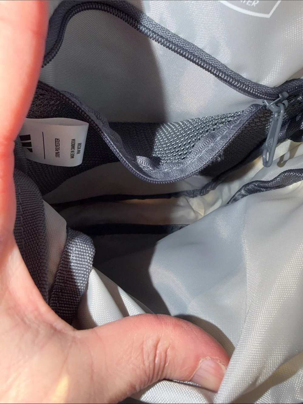 adidas Cream Sling Backpack Crossbody Bag